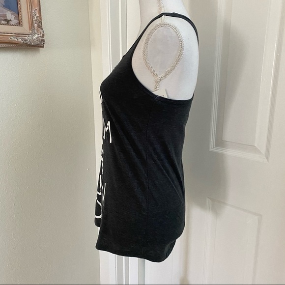 NWT Chin Up Apparel Tank Small “Keep Calm Run On” - Picture 3 of 6